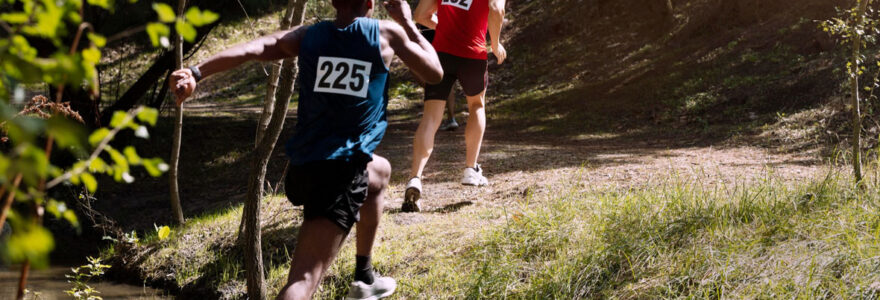 coureur trail homme